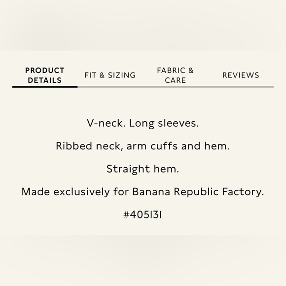 Banana Republic Factory Forever Sweater, Vintage Blue, size M - Picture 4 of 6